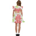 Flowers Lover T- Shirtflowers T- Shirt (8) Kids  Winged Sleeve Dress View4