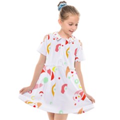 Flowers Lover T- Shirtflowers T- Shirt (9) Kids  Short Sleeve Shirt Dress by maxcute