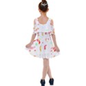 Flowers Lover T- Shirtflowers T- Shirt (9) Kids  Shoulder Cutout Chiffon Dress View2