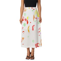 Flowers Lover T- Shirtflowers T- Shirt (9) Classic Midi Chiffon Skirt