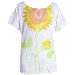 Flowers Lover T- Shirtflowers T- Shirt Women s Oversized Tee by maxcute