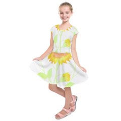 Flowers Lover T- Shirtflowers T- Shirt Kids  Short Sleeve Dress