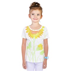 Flowers Lover T- Shirtflowers T- Shirt Kids  One Piece Tee