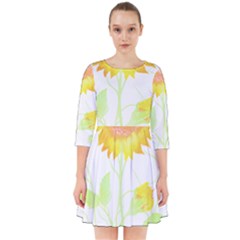 Flowers Lover T- Shirtflowers T- Shirt Smock Dress