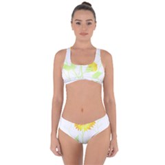 Flowers Lover T- Shirtflowers T- Shirt Criss Cross Bikini Set by maxcute