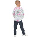 Flowers T- Shirt Batik Flower  Pattern T- Shirt Kids  Overhead Hoodie View2