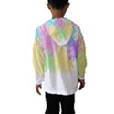 Flowers T- Shirt Just Flowers T- Shirt Kids  Hooded Windbreaker View2