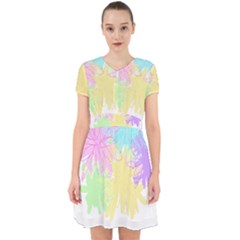 Flowers T- Shirt Just Flowers T- Shirt Adorable In Chiffon Dress by maxcute