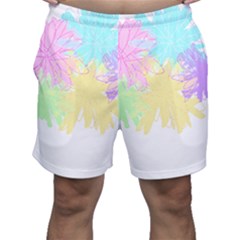 Flowers T- Shirt Just Flowers T- Shirt Men s Shorts by maxcute