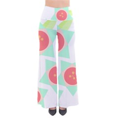 Flowers T- Shirt Modern Geometric Flowers T- Shirt So Vintage Palazzo Pants by maxcute