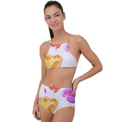 Flowers T- Shirtflowers T- Shirt (3) High Waist Tankini Set by maxcute