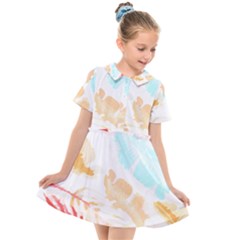 Forest T- Shirt Forest Tropical T- Shirt Kids  Short Sleeve Shirt Dress by maxcute