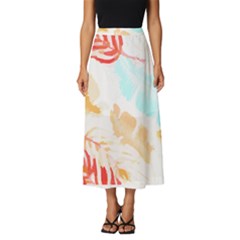 Forest T- Shirt Forest Tropical T- Shirt Classic Midi Chiffon Skirt