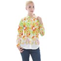 Fractal Artwork T- Shirt Sun Ray Life T- Shirt Women s Long Sleeve Pocket Shirt View1