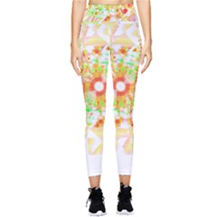 Fractal Artwork T- Shirt Sun Ray Life T- Shirt Pocket Leggings  by maxcute