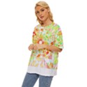 Fractal Artwork T- Shirt Sun Ray Life T- Shirt Oversized Basic Tee View2