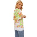 Fractal Artwork T- Shirt Sun Ray Life T- Shirt Oversized Basic Tee View3