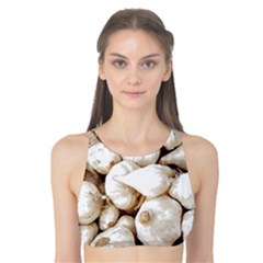 Garlic T- Shirt Garlic Bulbs Photograph T- Shirt Tank Bikini Top by maxcute