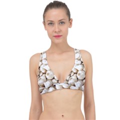 Garlic T- Shirt Garlic Bulbs Photograph T- Shirt Classic Banded Bikini Top by maxcute