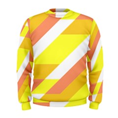 Geometric Abstract Art T- Shirt Sunrise Pattern Men s Sweatshirt by maxcute