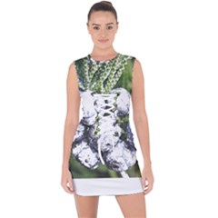 Gin T- Shirt Gin Juniper Berry Plant Photo T- Shirt Lace Up Front Bodycon Dress by maxcute