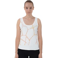 Giraffe T- Shirt Giraffe Spots T- Shirt Velvet Tank Top by maxcute