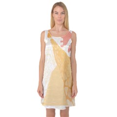 Giraffe T- Shirt Giraffe T- Shirt Sleeveless Satin Nightdress by maxcute