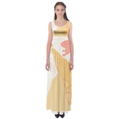 Giraffe T- Shirt Giraffe T- Shirt Empire Waist Maxi Dress by maxcute