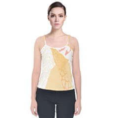 Giraffe T- Shirt Giraffe T- Shirt Velvet Spaghetti Strap Top by maxcute