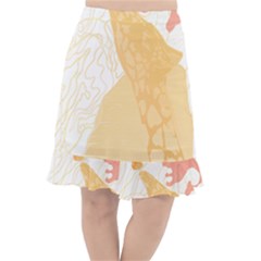 Giraffe T- Shirt Giraffe T- Shirt Fishtail Chiffon Skirt by maxcute