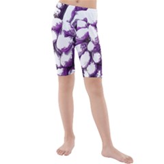 Grapes T- Shirt Purple Grapes Photo T- Shirt Kids  Mid Length Swim Shorts by maxcute