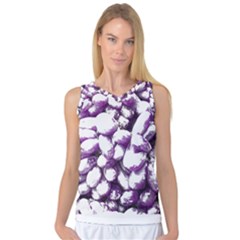 Grapes T- Shirt Purple Grapes Photo T- Shirt Women s Basketball Tank Top by maxcute