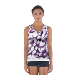 Grapes T- Shirt Purple Grapes Photo T- Shirt Sport Tank Top  by maxcute