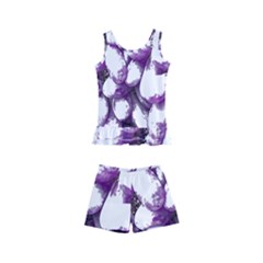 Grapes T- Shirt Purple Grapes Photo T- Shirt Kids  Boyleg Swimsuit by maxcute