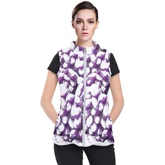 Grapes T- Shirt Purple Grapes Photo T- Shirt Women s Puffer Vest by maxcute