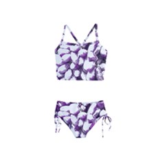 Grapes T- Shirt Purple Grapes Photo T- Shirt Girls  Tankini Swimsuit by maxcute