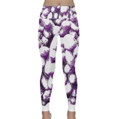 Grapes T- Shirt Purple Grapes Photo T- Shirt Lightweight Velour Classic Yoga Leggings by maxcute