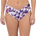 Grapes T- Shirt Purple Grapes Photo T- Shirt Double Strap Halter Bikini Bottom View1