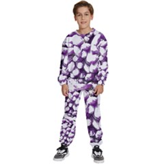 Grapes T- Shirt Purple Grapes Photo T- Shirt Kids  Sweatshirt Set