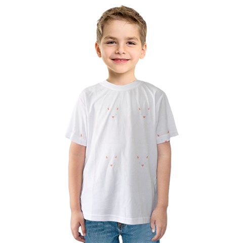 Gray Cat Pattern T- Shirt Cute Gray Cat Pattern T- Shirt Kids  Sport Mesh Tee by maxcute