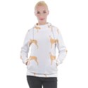 Great Dane T- Shirt Great Dane Dog - Brown - Pattern T- Shirt Women s Hooded Pullover View1