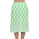 Green Checker T- Shirt Green Checker T- Shirt Velvet Flared Midi Skirt View2