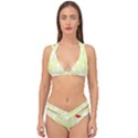 Green Peas T- Shirt Pea Pods T- Shirt Double Strap Halter Bikini Set View1