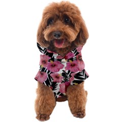 Hawaii T- Shirt Hawaian Floral Pattern T- Shirt Dog Coat by maxcute