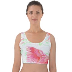 Hawaii T- Shirt Hawaii Akahai Pattern T- Shirt Velvet Crop Top by maxcute