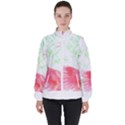 Hawaii T- Shirt Hawaii Akahai Pattern T- Shirt Women s High Neck Windbreaker View1