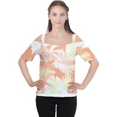 Hawaii T- Shirt Hawaii Alpha De Purple Pattern T- Shirt Cutout Shoulder Tee