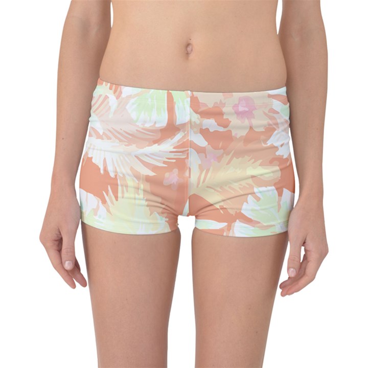 Hawaii T- Shirt Hawaii Alpha De Purple Pattern T- Shirt Boyleg Bikini Bottoms