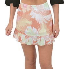 Hawaii T- Shirt Hawaii Alpha De Purple Pattern T- Shirt Fishtail Mini Chiffon Skirt