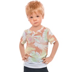 Hawaii T- Shirt Hawaii Alpha De Purple Pattern T- Shirt Kids  Sports Tee